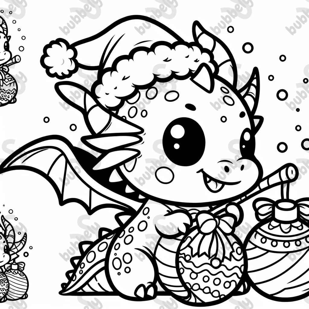 Christmas dragon