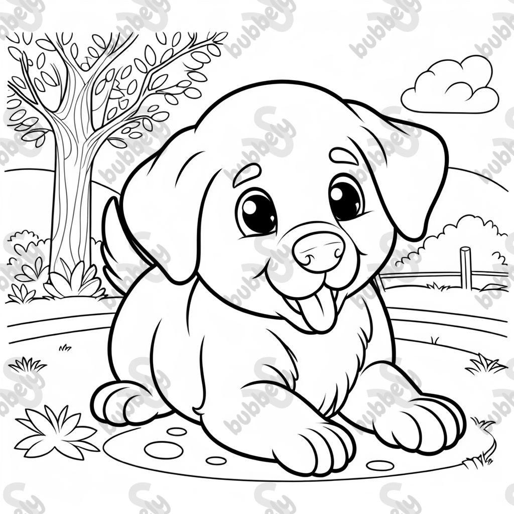 lab with one ear up and one ear down