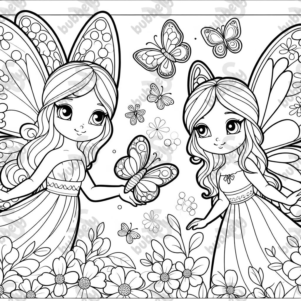 Des papillons avec le nom Eve