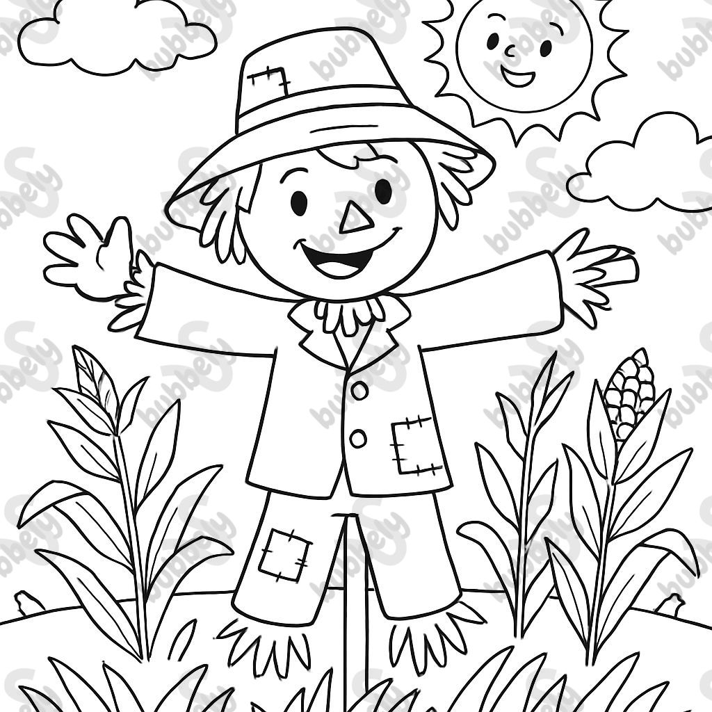 Une épouvantail sur le Une épouvantail sur le