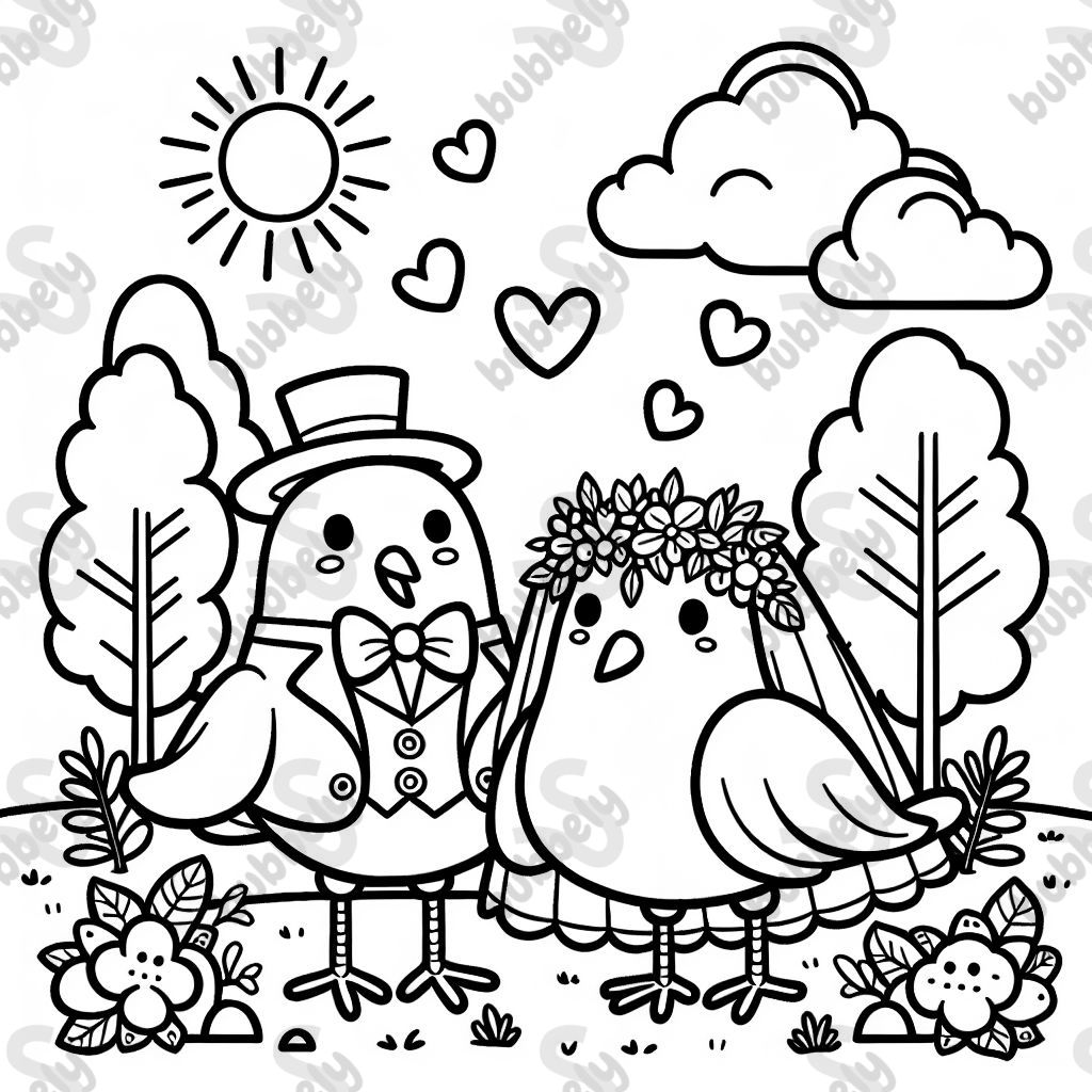 Mourning dove wedding