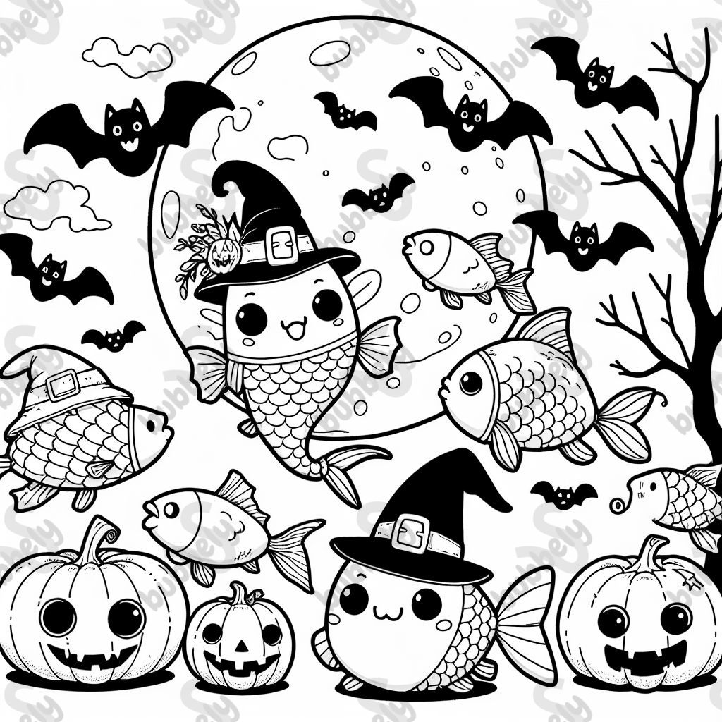 Halloween fish