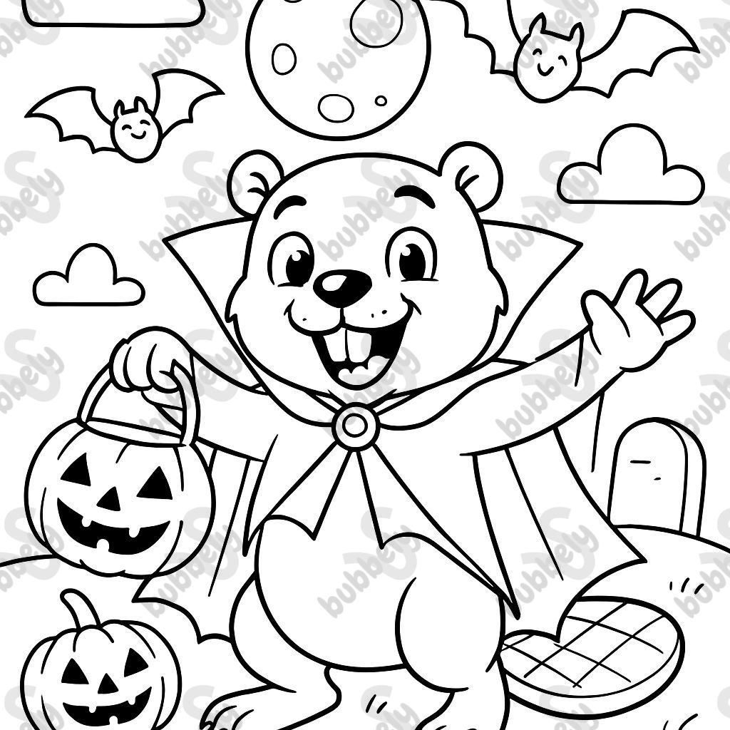 Beaver Halloween Beaver Halloween