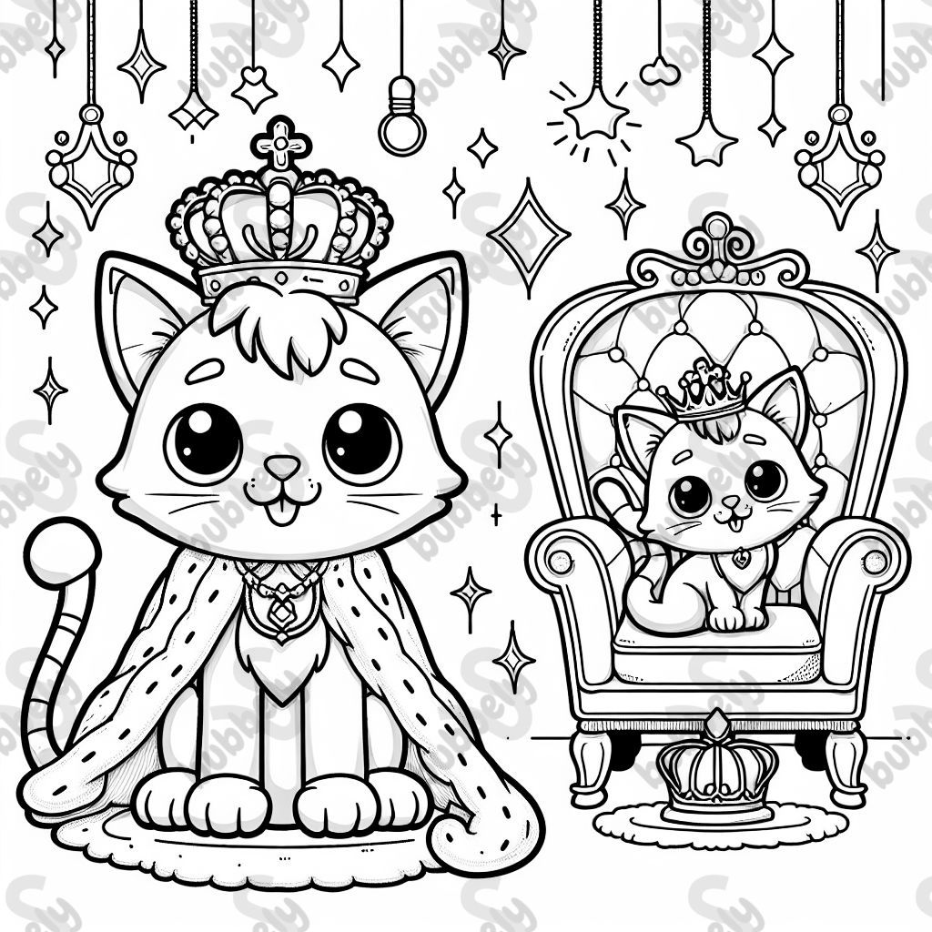 un chat roi un chat roi