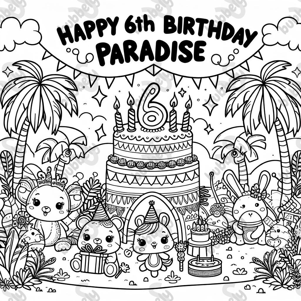 Happy 6th birthday paradise