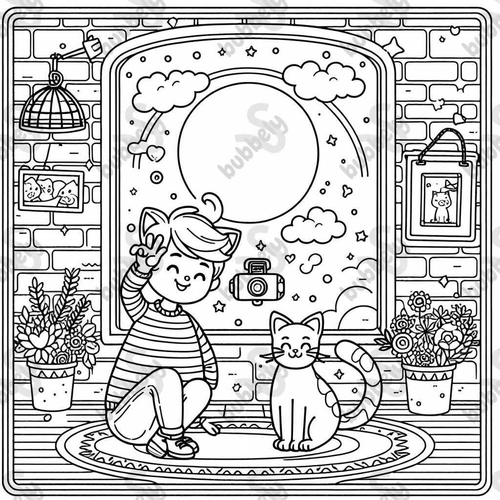 Me with a cat Me with a cat