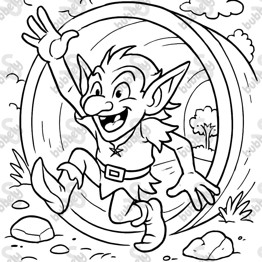 goblins in a concrete pipe