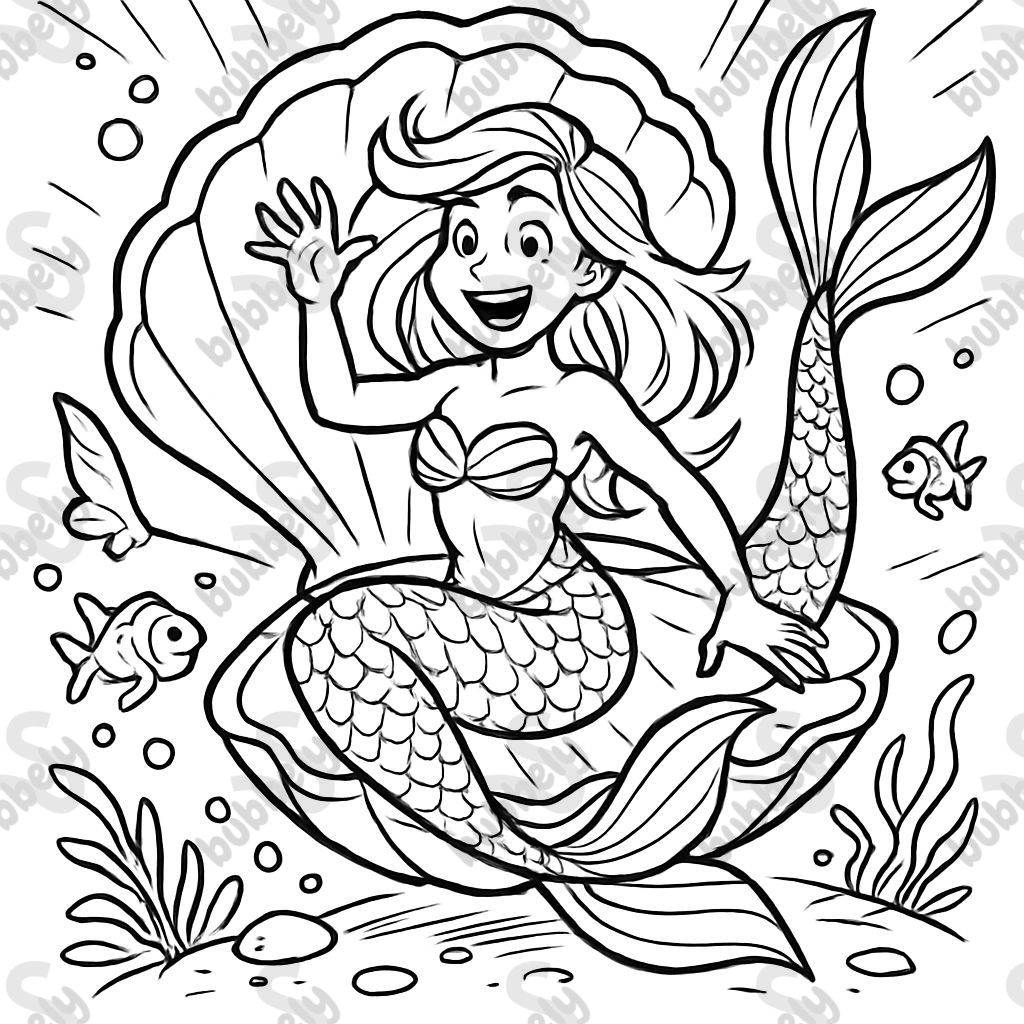 Mermaid in Shell