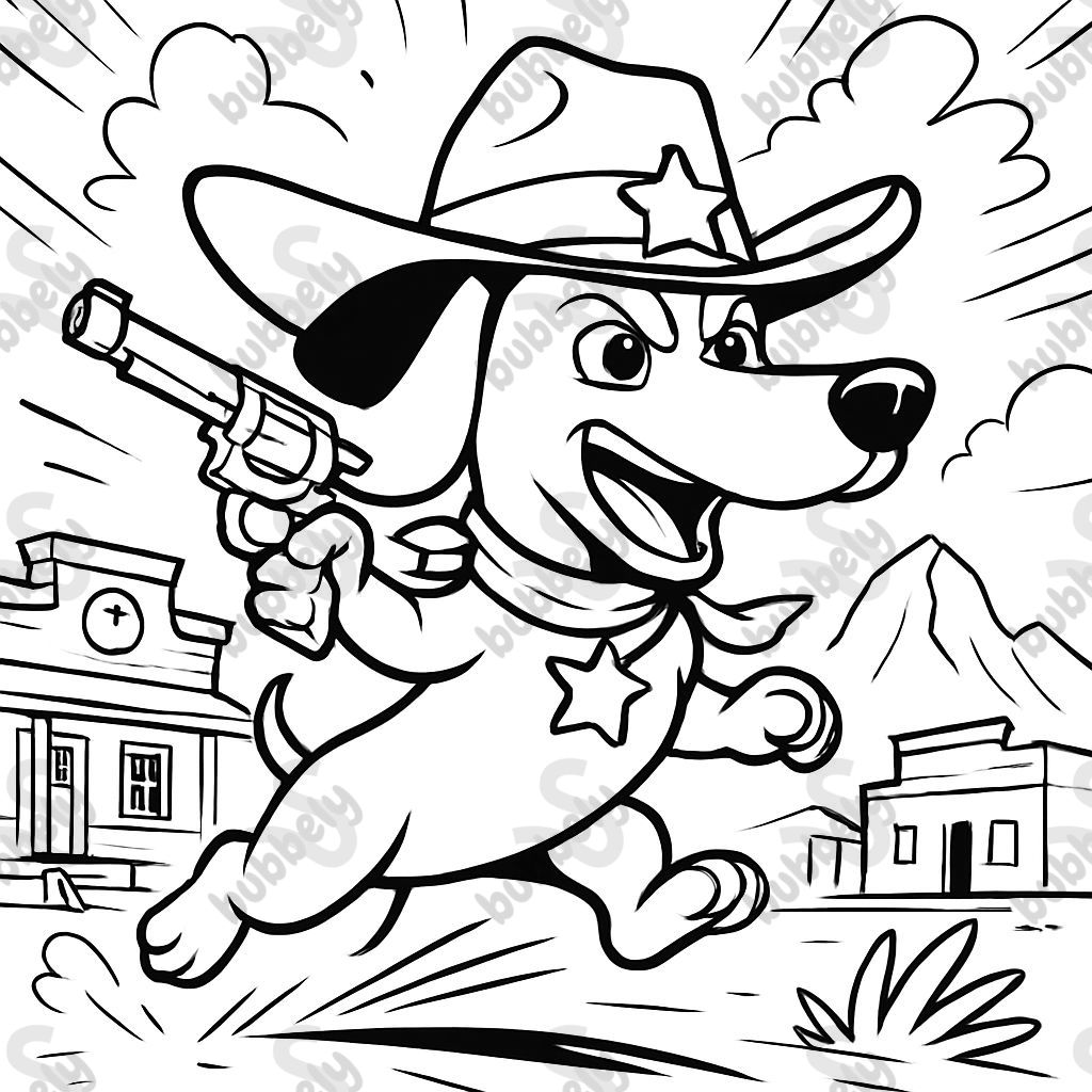 chien saucisse shérif chien saucisse shérif