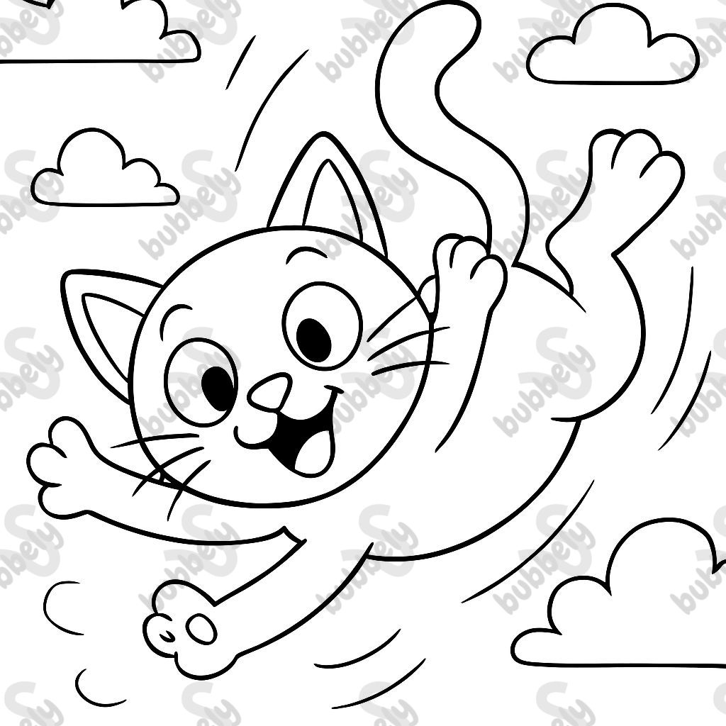 chat tombant chat tombant