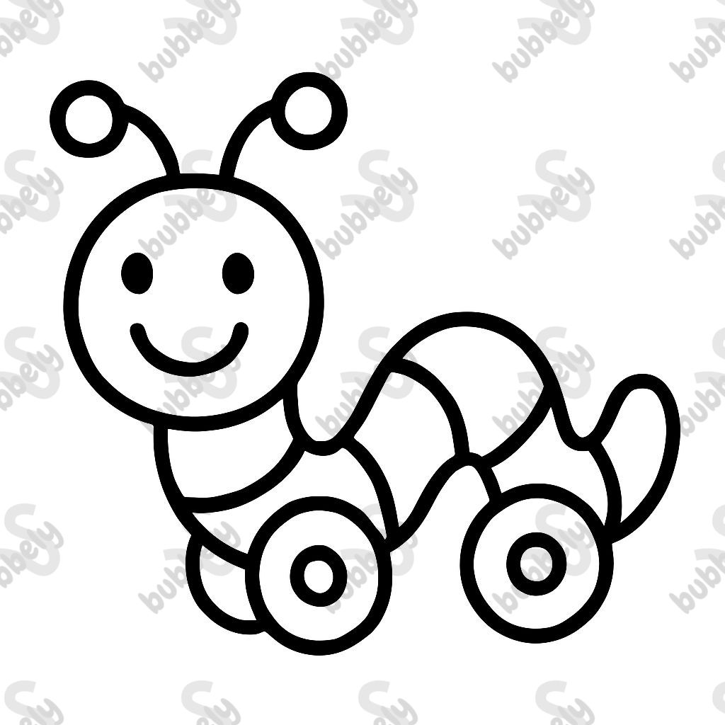 Un ver avec des roues