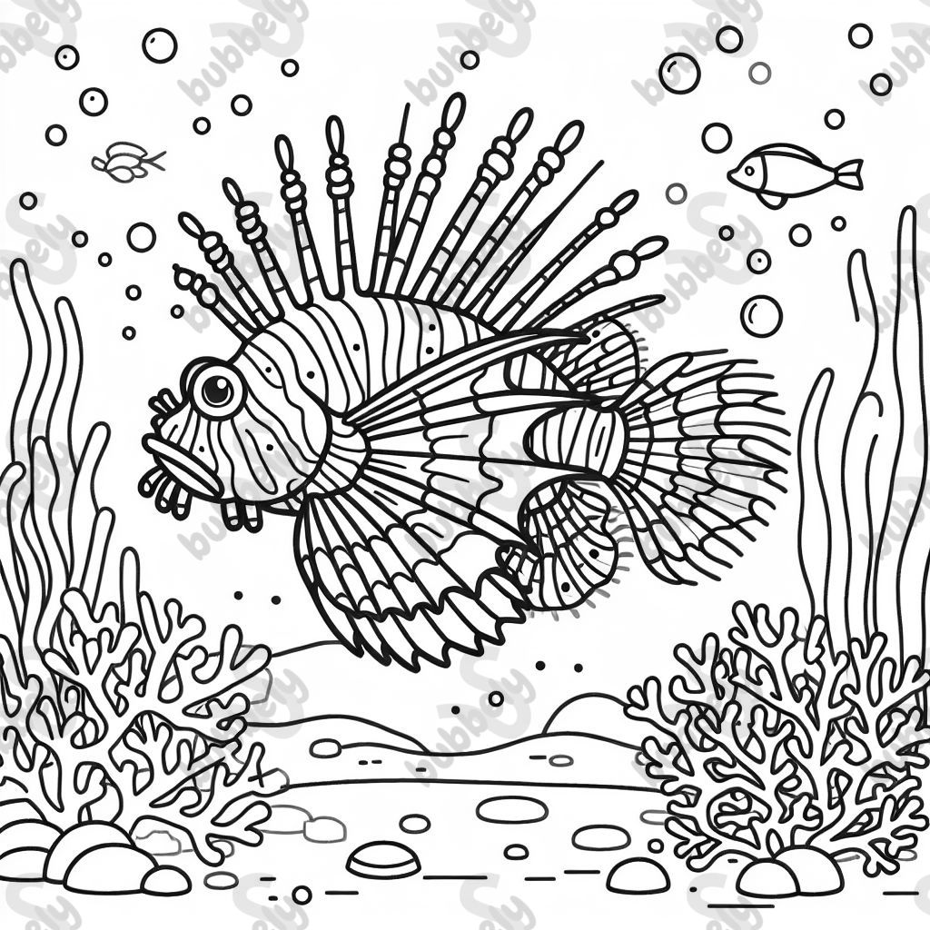 A lionfish
