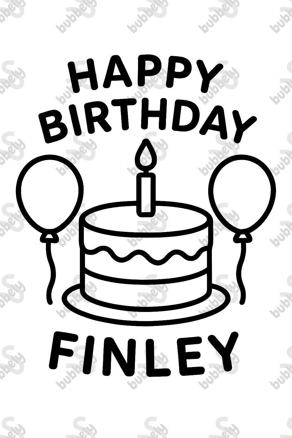 Un joyeux anniversaire Finley