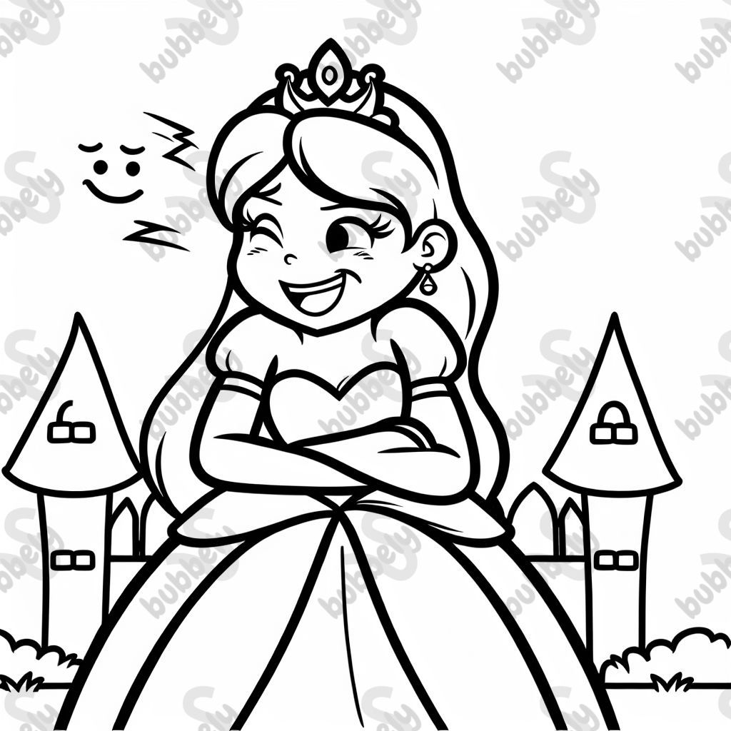 A princess with a mood swing 
