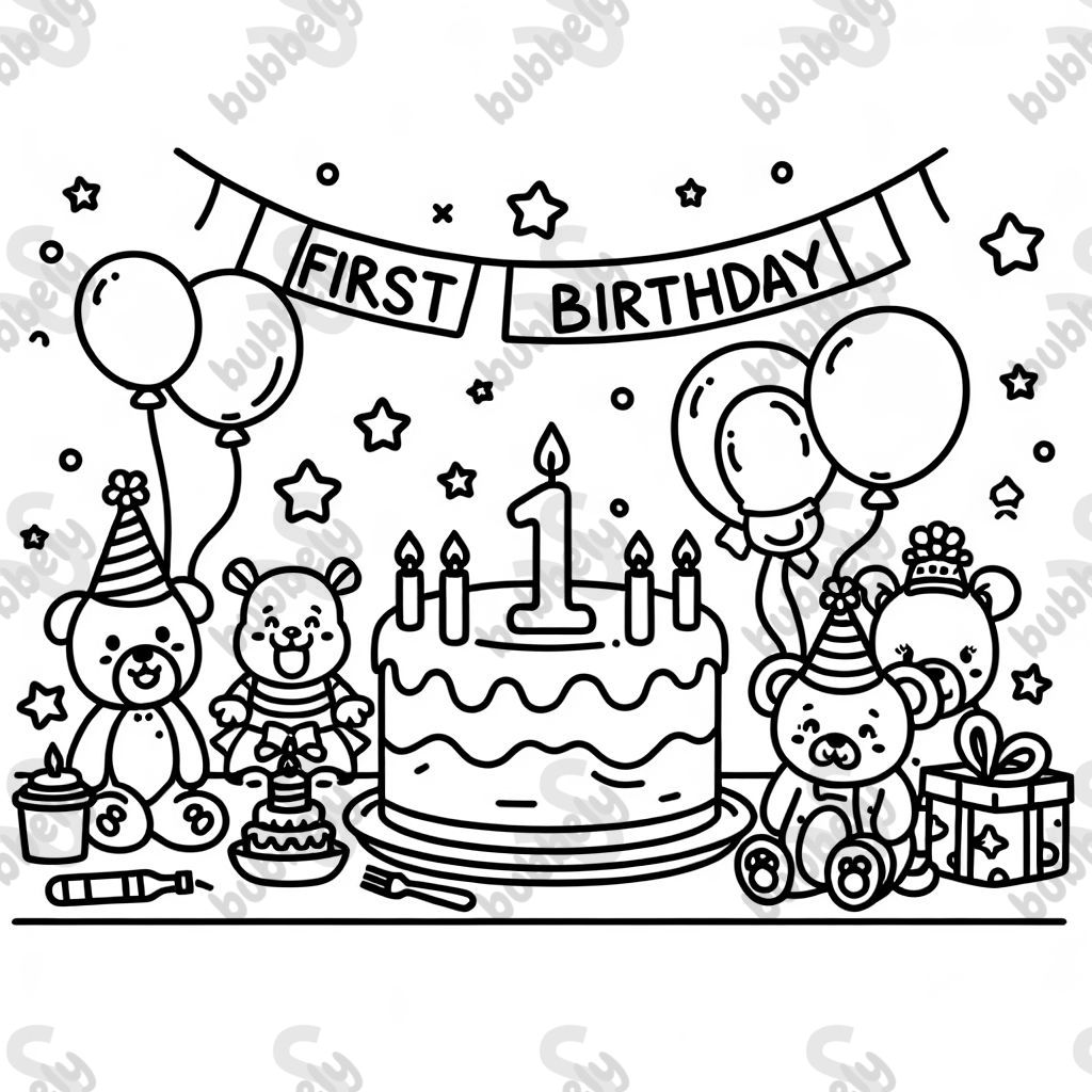 Clara’s first birthday