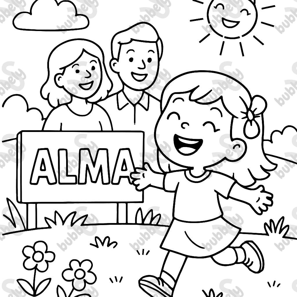 Alma et comment elle a eu son nom