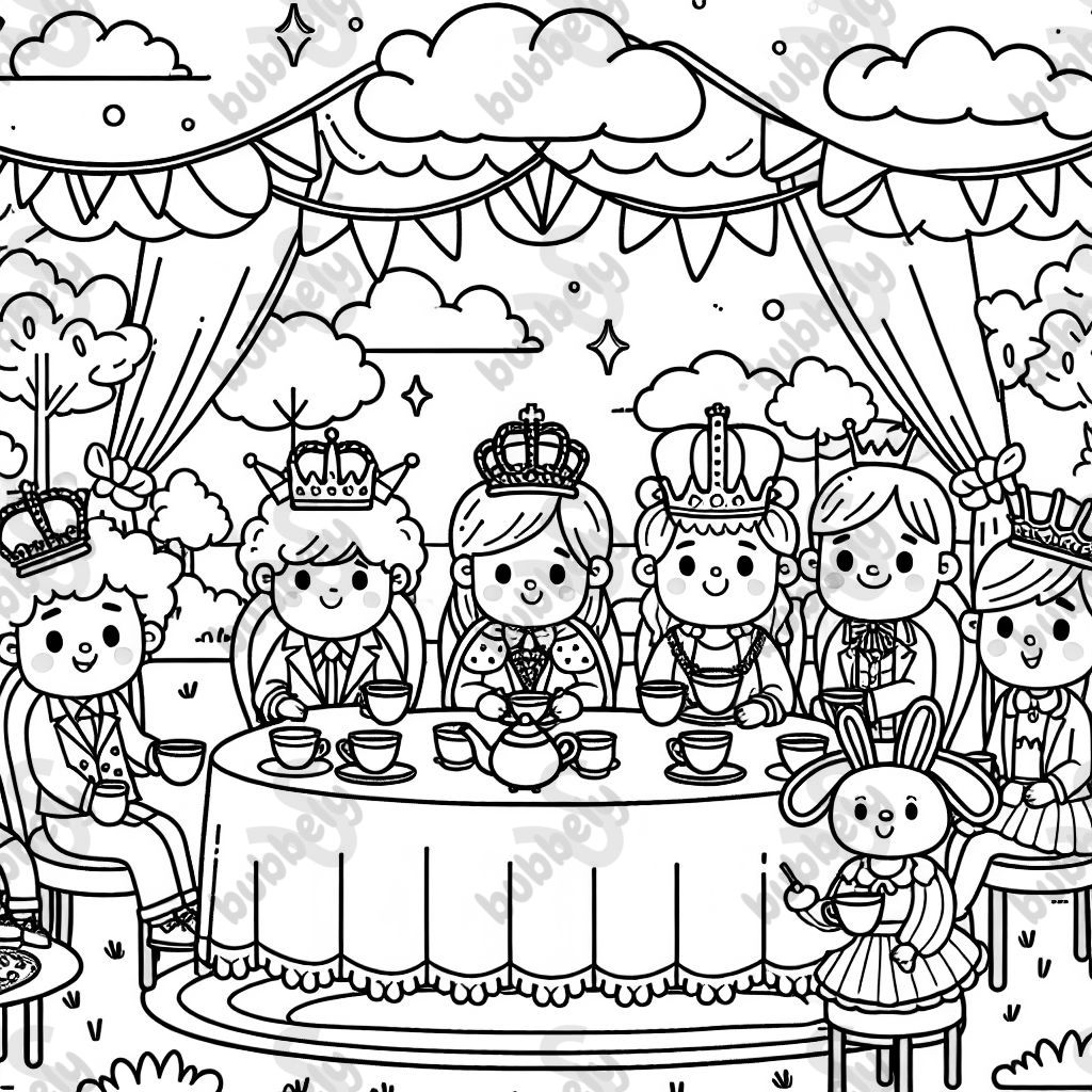 Disney princess tea party