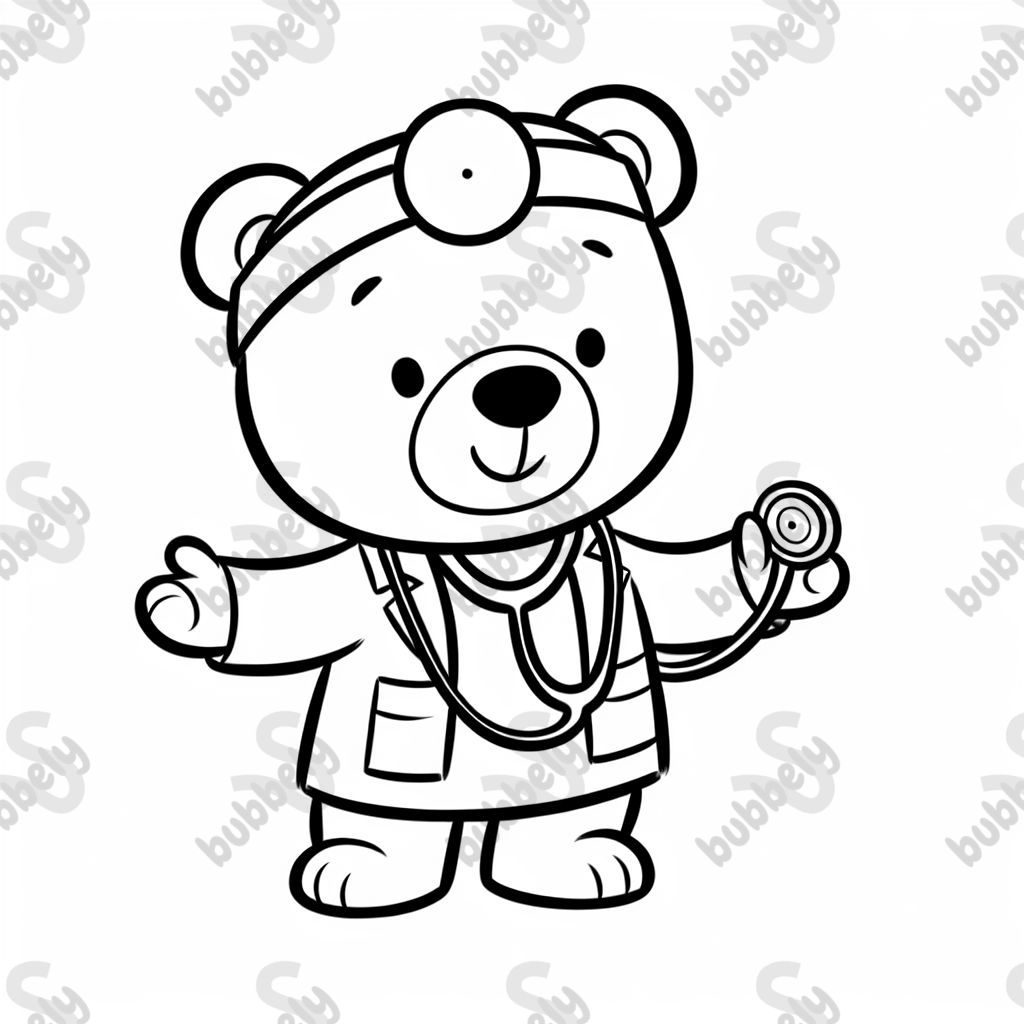 bear as a doctor
